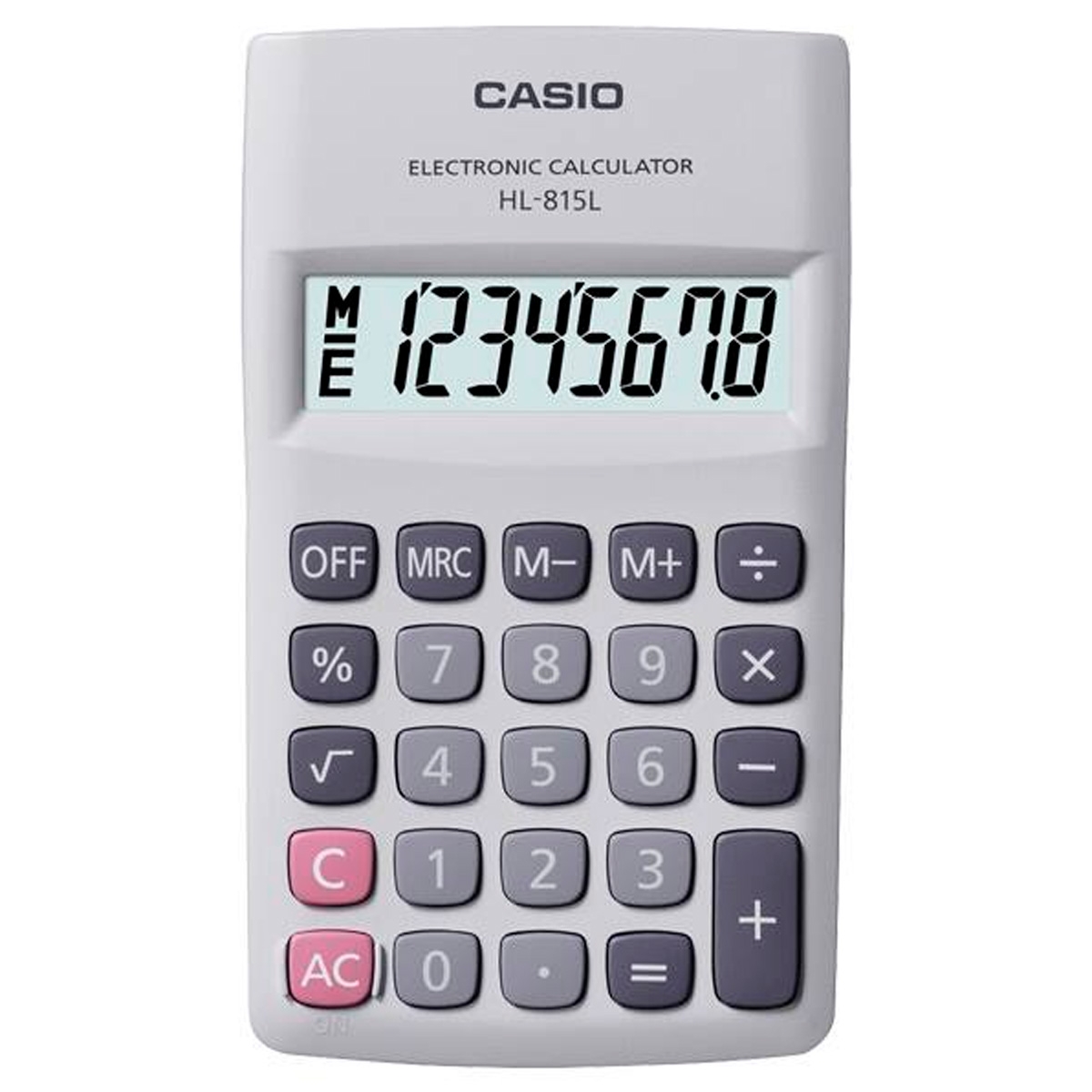 Calculadora De Bolso 8 Digito Branco  Hl-...