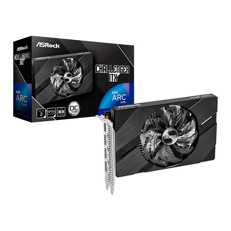 Gpu Asrock Intel Arc A380 Challenger Itx ...