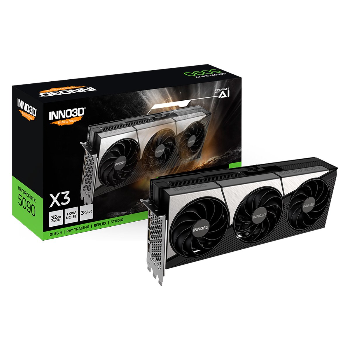 Gpu Inno3d Geforce Rtx  5090 X3 Oc 32gb 5...