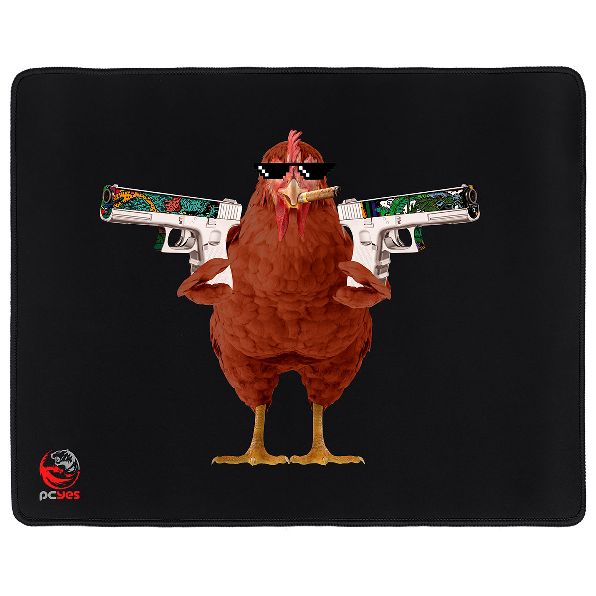 Mouse Pad Chicken Standard - Estilo Speed...