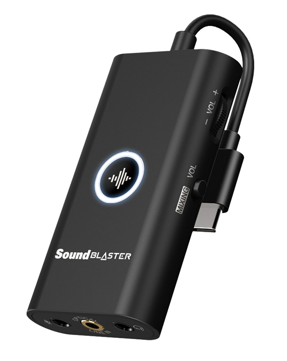 Placa De Som - Sound Blaster G3 - Portáti...